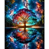(US Only)Paint By Numbers Kit On Canvas DIY Oil Art Tree Picture Home Wall Decor40x50cm