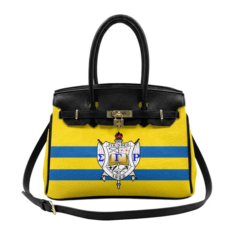 Genuine cowhide leather handbag