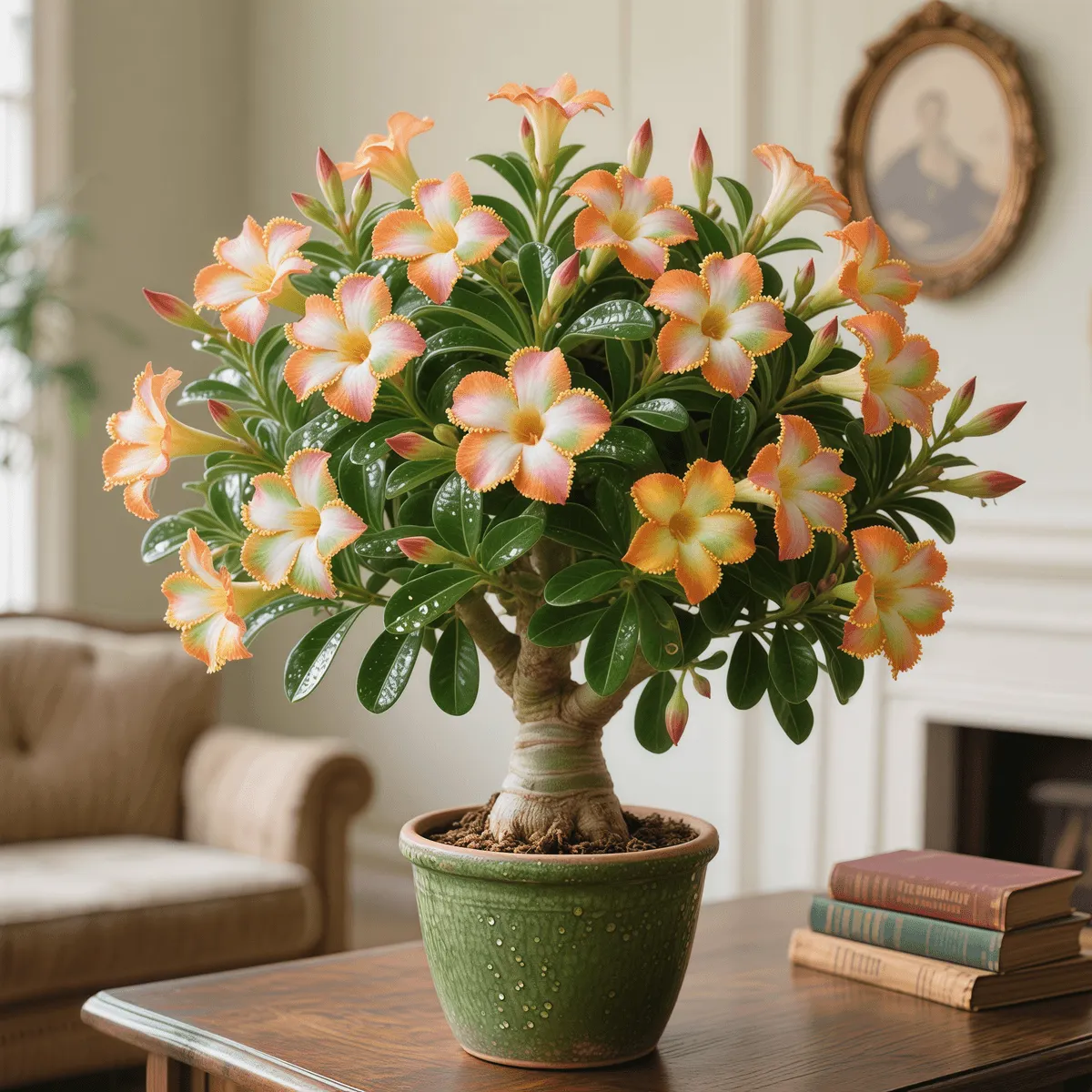 Rainbow Desert Rose - Cold and Heat resistant, Easy to survive