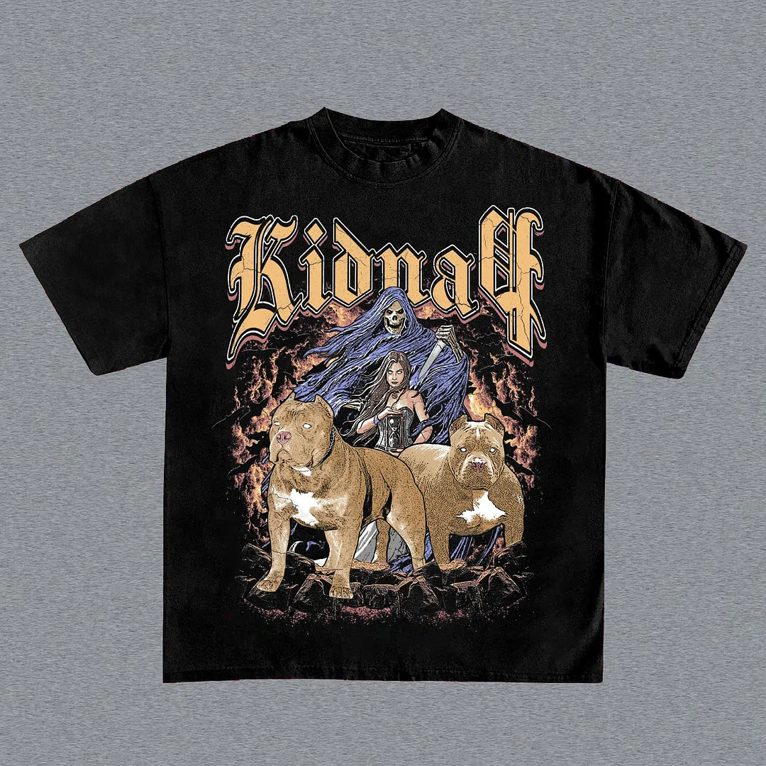 Retro Hip Hop Street Short Sleeve T-Shirt