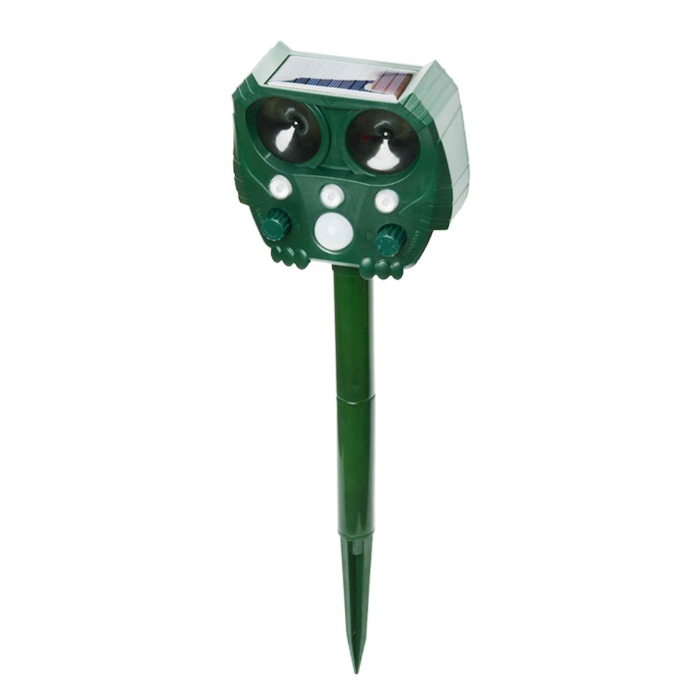 

Outdoor Solar Ultrasonic Mole Mouse Bird Dog Cat Repeller for Garden Yard, 501 Original