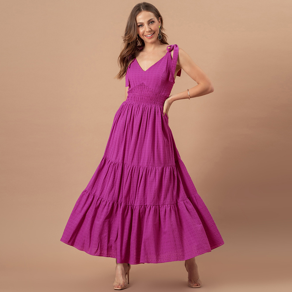  thdmladies Meaningful Ways Fuchsia Midi Dress thedmladies