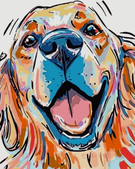 

Cute Puppy – Paint By Numbers - 40*50CM, 501 Original