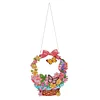 DIY Diamond Hanging Wreath Home Decor Kit | Flower Basket