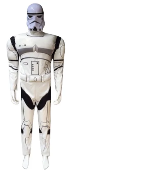 Storm Trooper Halloween Costume Star Wars Storm Trooper White Cosplay for Adults Kids