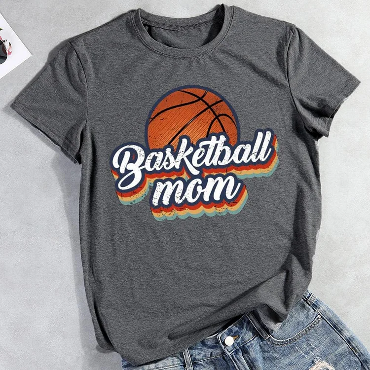 AL™ Basketball mom T-shirt Tee -00855-Annaletters