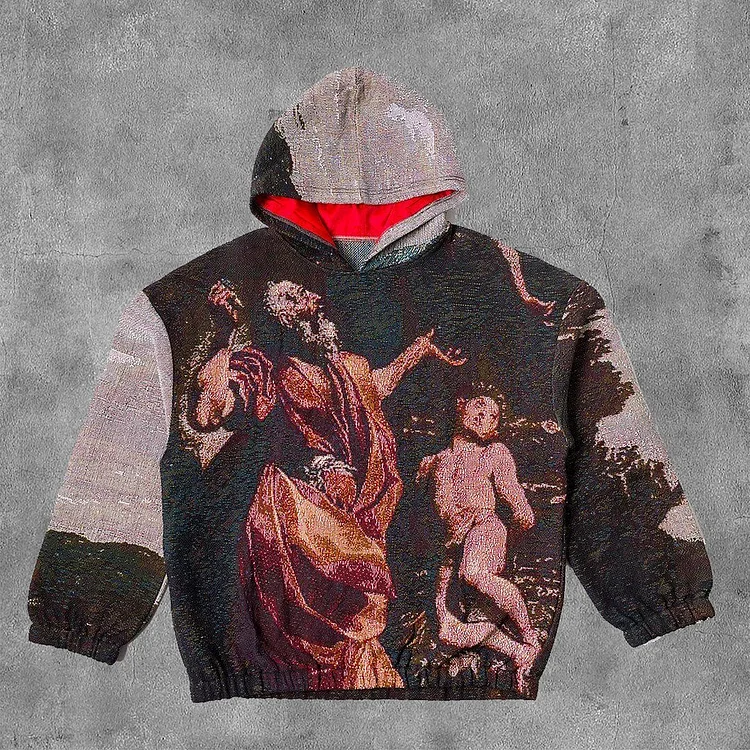 Renaissance Painting Tapestry Hoodie
