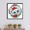 Christmas Tiger - Crystal Rhinestone Diamond Painting