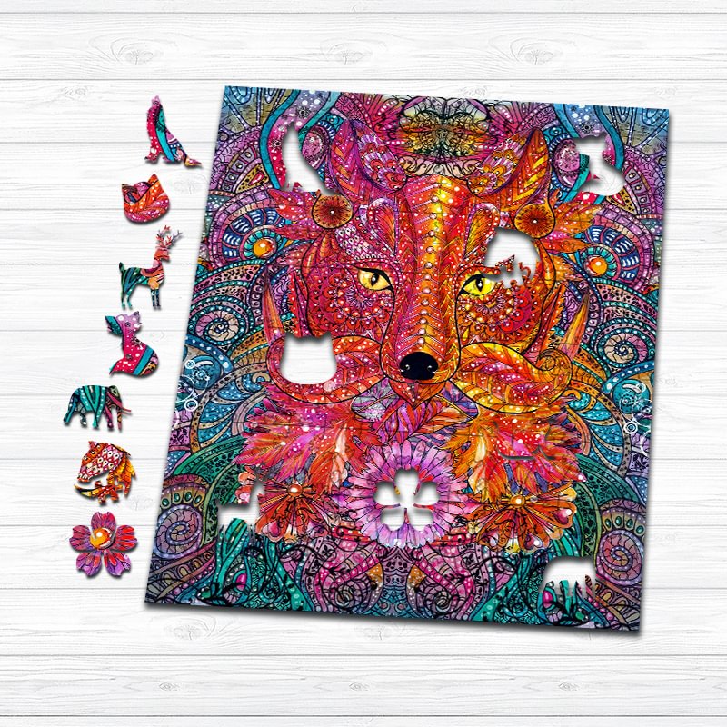 Ericpuzzle™ Ericpuzzle™NEW Foxy Fox Wooden Puzzle