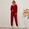 Women's Autumn Long Sleeve Pants Sports Two Piece Set