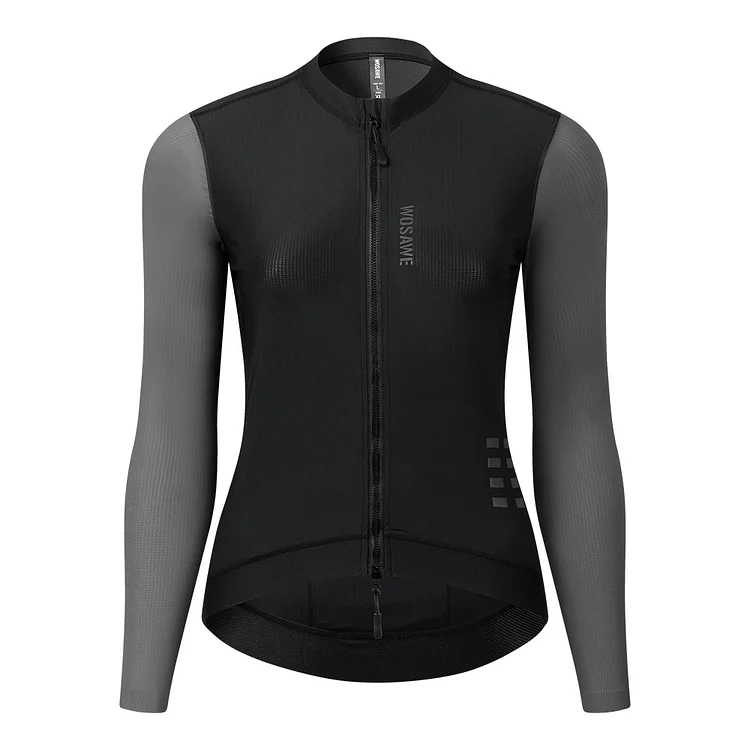 WOSAWE Women's Quick Dry Full Sleeved Cycling Jersey 
