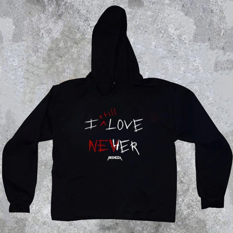 Personalized fashion long sleeve print hoodie