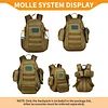 12L/ 15L/ 20L/ 30L Mini Rucksack Taktisch Wanderrucksack Molle Schultasche Wasserabweisend Daypack Milit&auml;risch Schulrucksack Studenttasche Unitasche Sporttasche Laptoptasche f&uuml;r Outdoor Sport