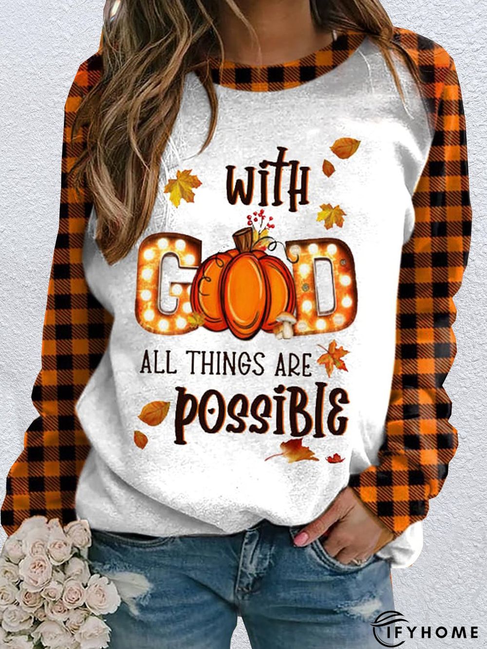 Halloween Casual Loose Sweatshirt | IFYHOME