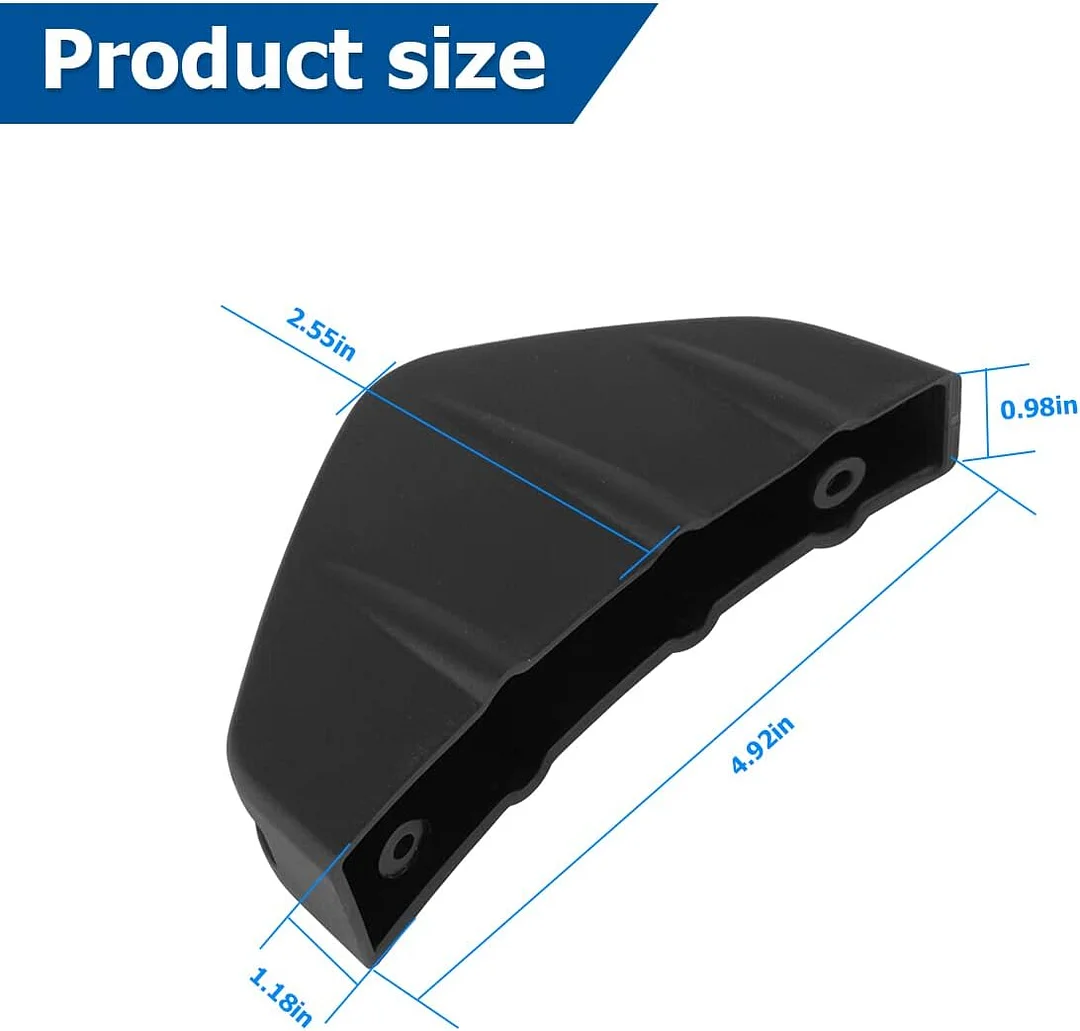 4pcs Car Lower Bumper Lip Diffuser, Anti-collision Accessories Spoiler Protector