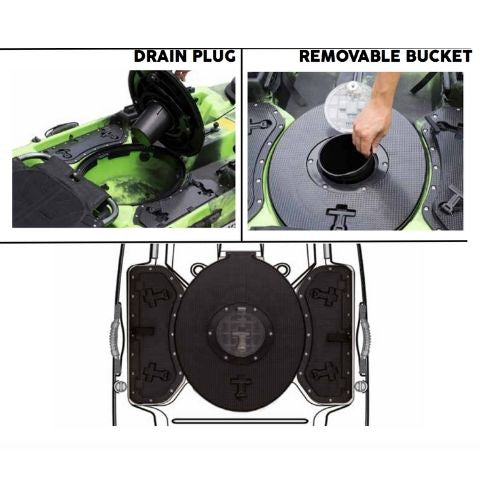 Malibu Stealth Fishing Kayak Package