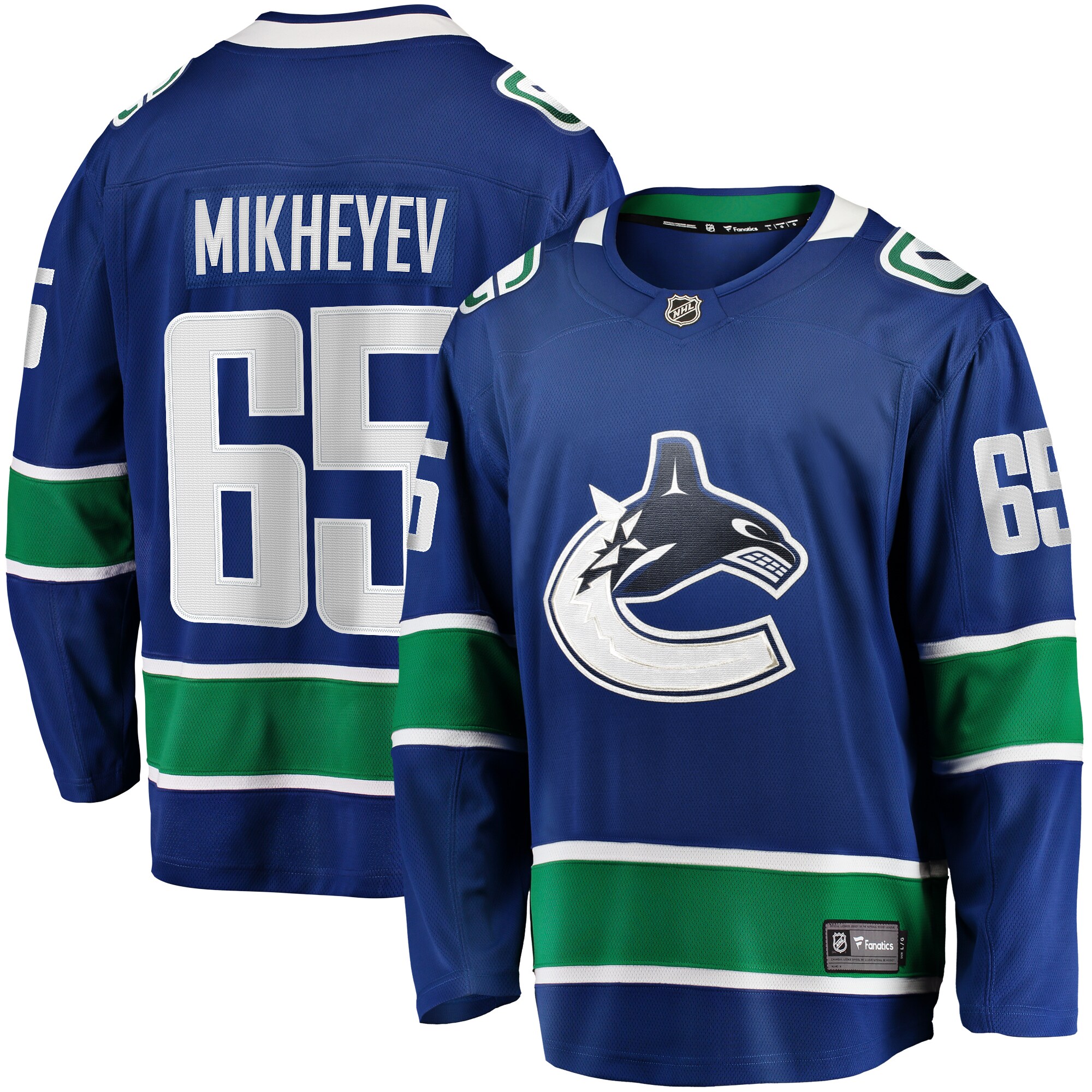 Ilya Mikheyev Vancouver Canucks Fanatics Home Breakaway Jersey &ndash; Blue mysite