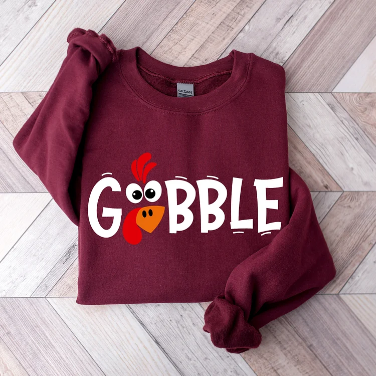 Gobble Gobble Thanksgiving Shirt, Thanksgiving t shirt womens, family thanksgiving shirts socialshop