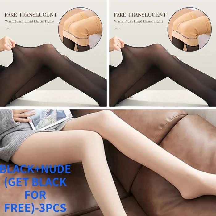 Qotton Chic Fur Tights