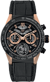 TAG Heuer Watch Carrera Tourbillon Chronograph Rose Gold