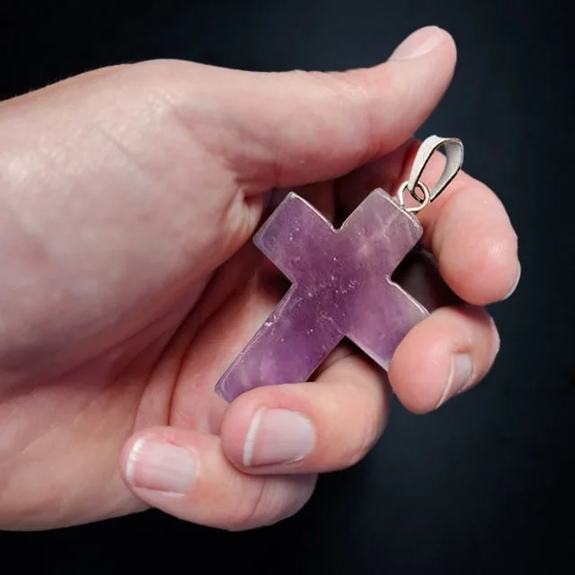 ✝️100% Handmade Crystal Cross Healing Heart (𝐌𝐢𝐜𝐡𝐚𝐞𝐥 𝐂𝐥𝐚𝐫𝐤 𝐇𝐚𝐧𝐝𝐦𝐚𝐝𝐞&reg;)