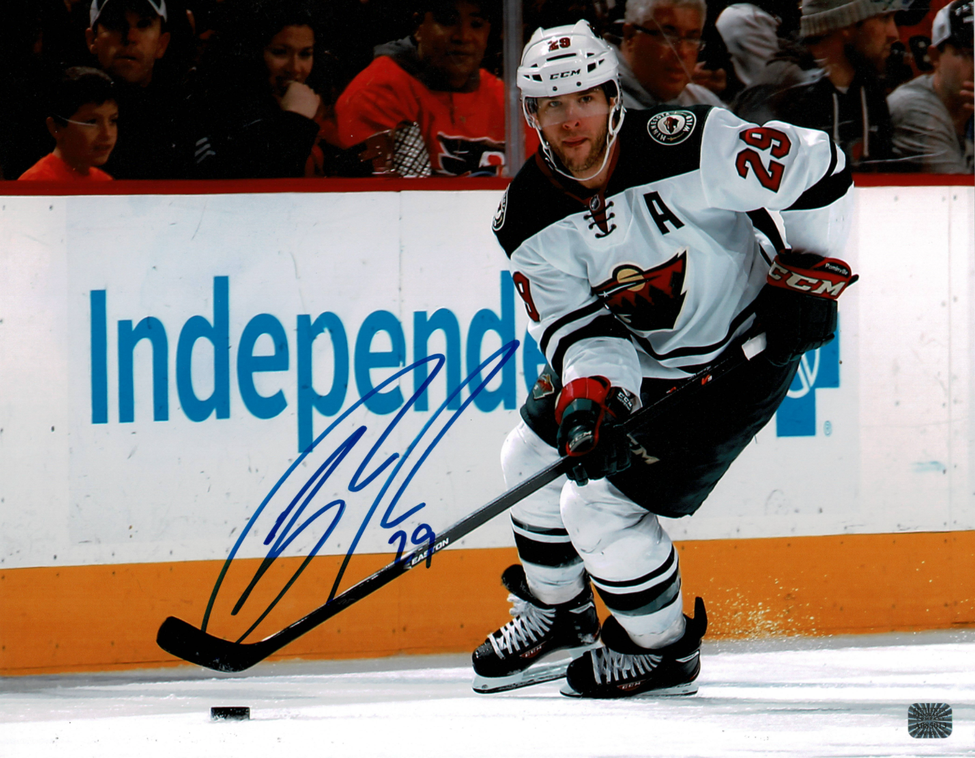 Jason Pominville signed autographed 11x14 Photo Poster painting! RARE! AMCo Authenticated! 9303