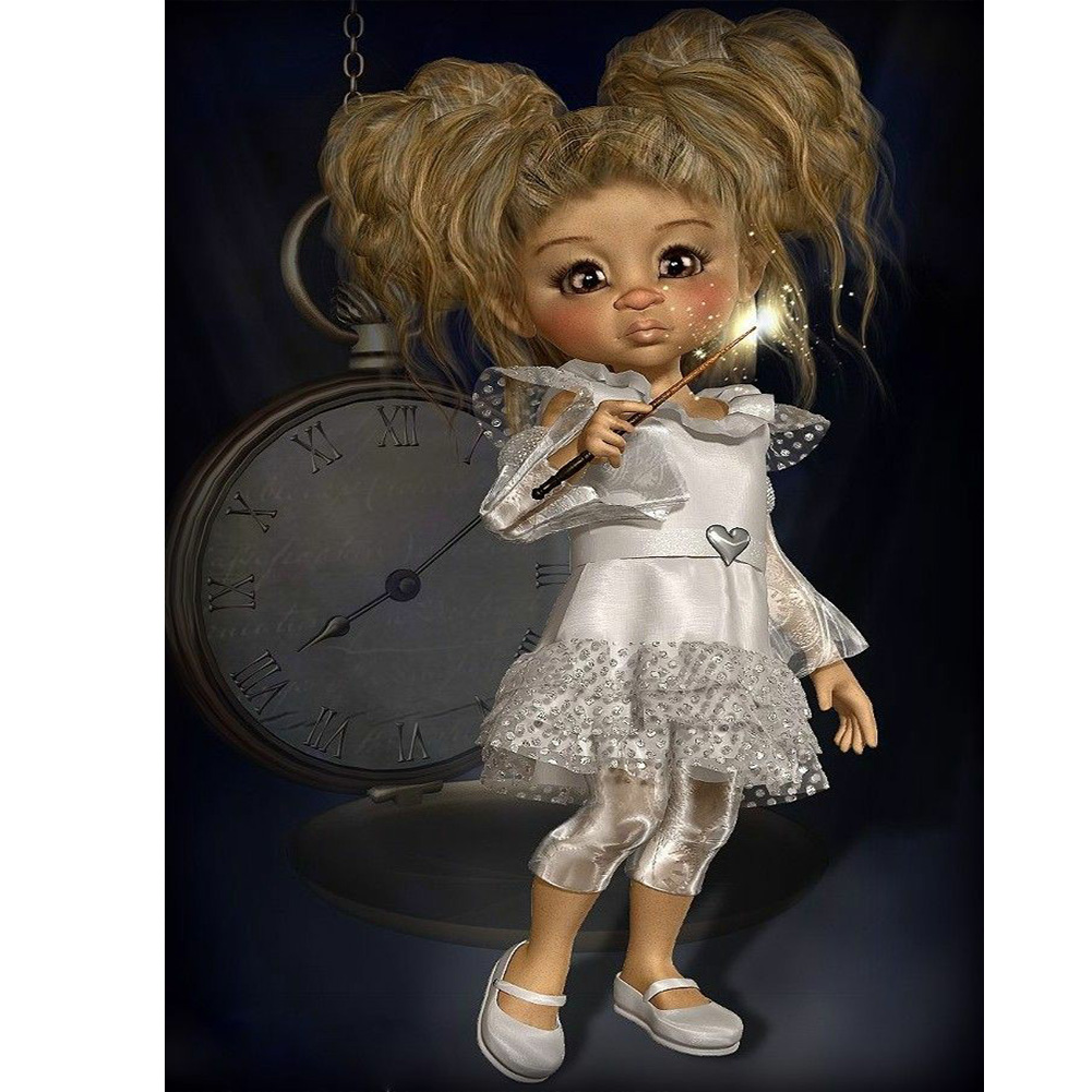 

Fairy Girl - Round Drill Diamond Painting - 30*40CM, 501 Original