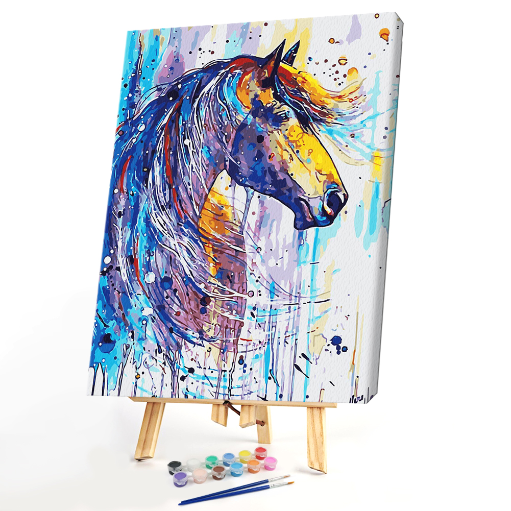 

40*50CM Paint By Numbers-Libertine Horse, 501 Original