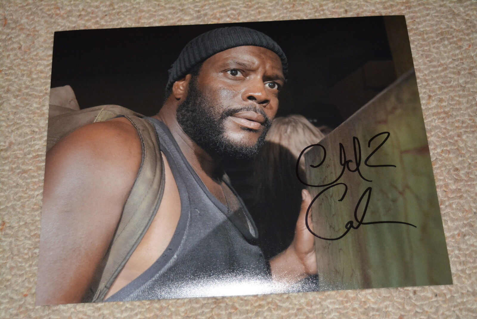 CHAD COLEMAN signed autograph 8x10 (20x25 cm) In Person WALKING DEAD Tyreese