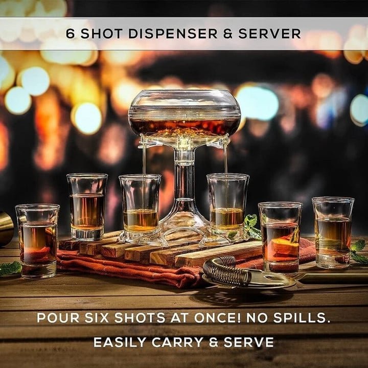 🥂Light-hill®Liquor Dispenser for Home Bar, Party Supplies