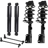 Detroit Axle - Struts Shocks Kit for 08-20 Dodge Grand Caravan 08-16 Chrysler Town & Country 2 Front Struts 2 Sway Bars 2 Rear Shock Absorbers Complete Assembly Replacement