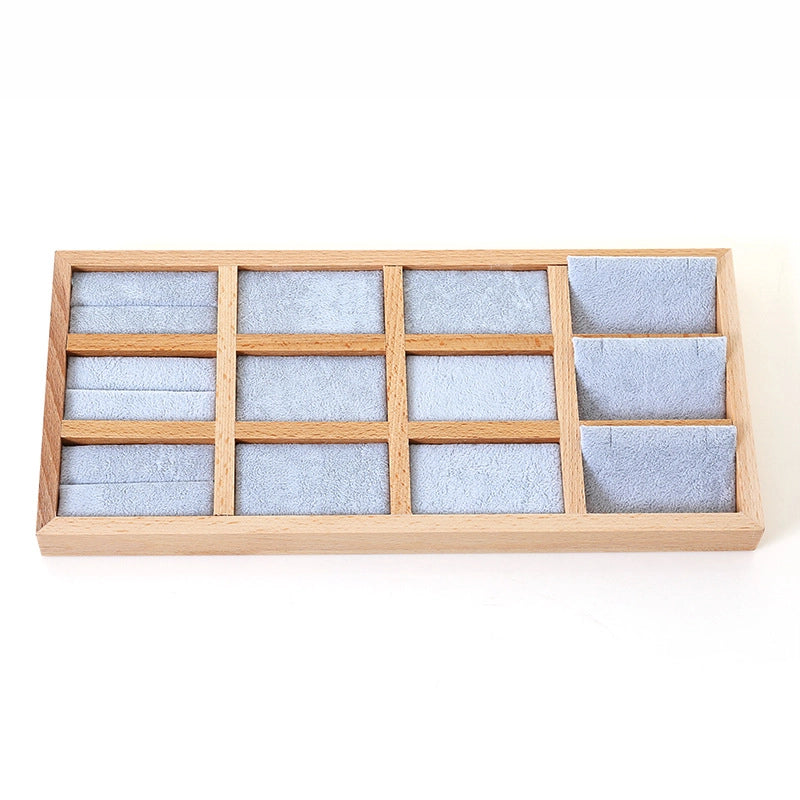 1 Piece Beech Minimalist Classic Style Geometric Jewelry Rack