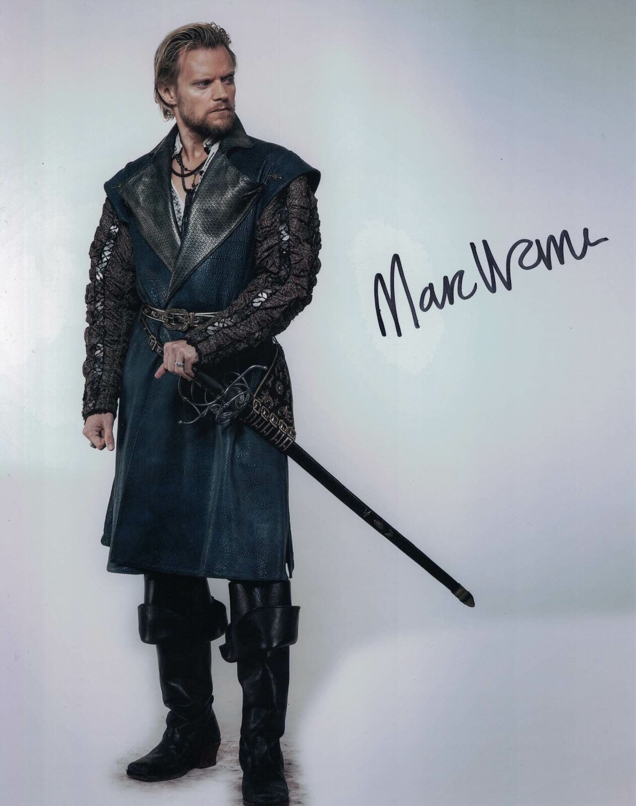 MARC WARREN - Rochefort in The Musketeers hand signed 10 x 8 Photo Poster painting