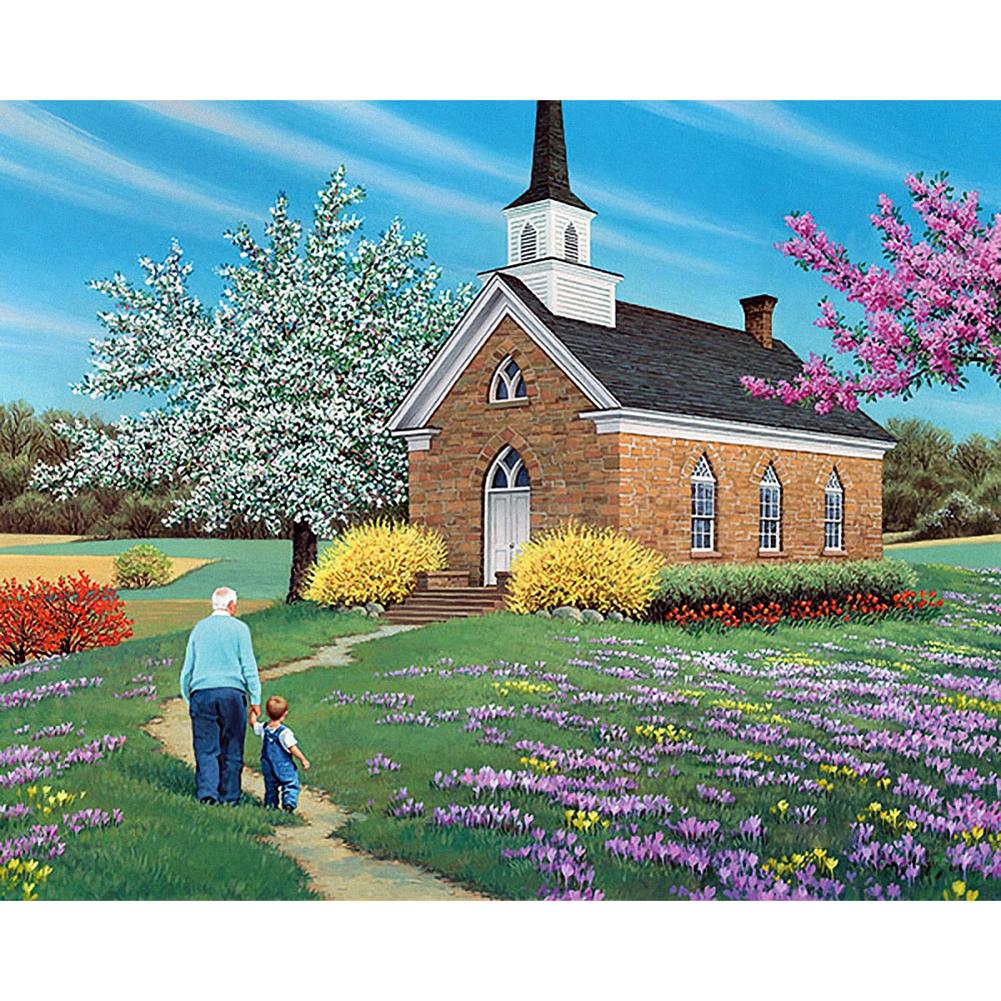 

House - Round Drill Diamond Painting - 30*40CM, 501 Original