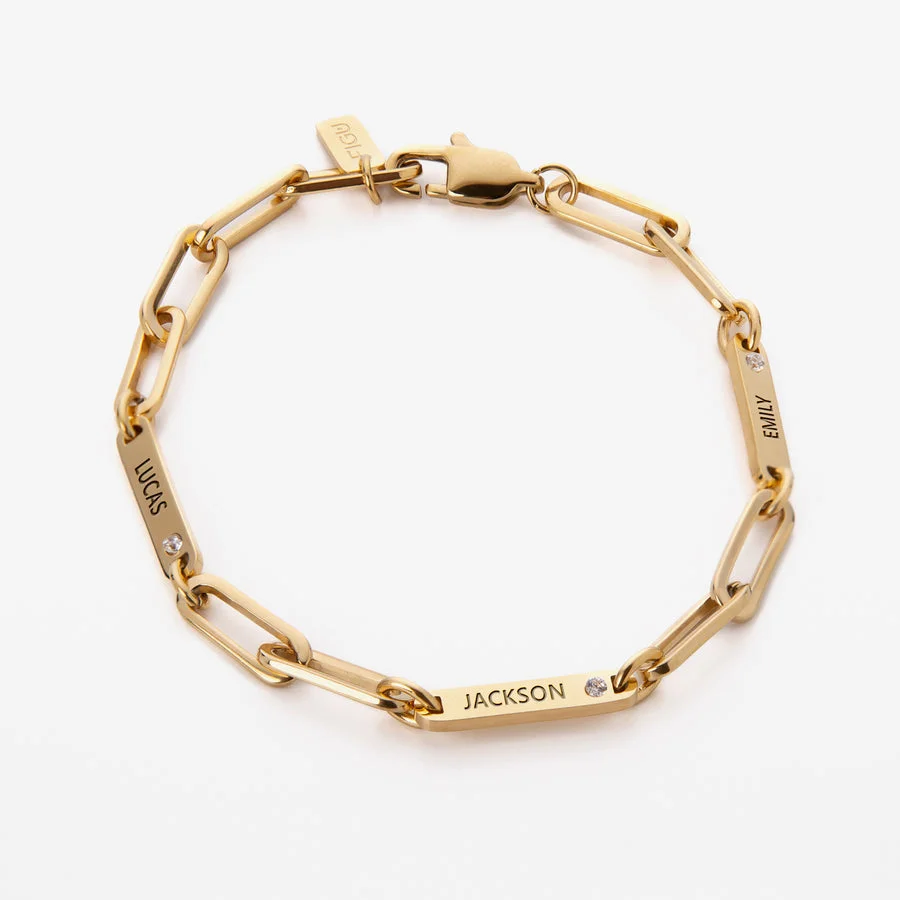 MATILDE ENGRAVABLE BRACELET(Buy 2 Free Shipping,Please add to card each item separately)