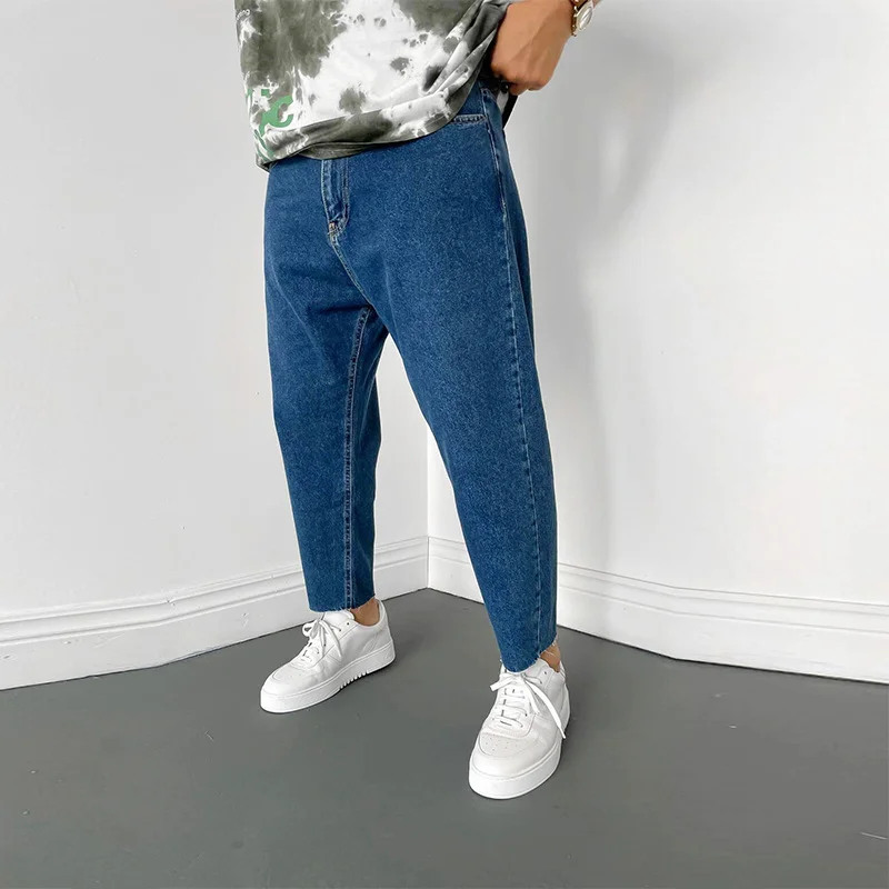 Mens Casual Straight Leg Jeans / [blueesa] /