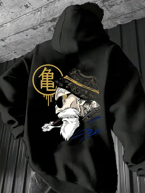 Men's Casual Dragon Ball Master Roshi Hoodie