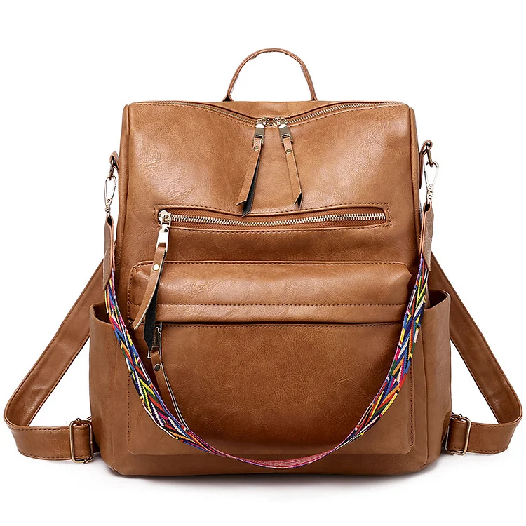 Gabrielle Vegan Leather Backpack