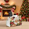 Santa Wife DIY Pearl Diamond Painting PU Cover Tissue Holder Kit Pearl Art Painting Decoration for Home & Gifts