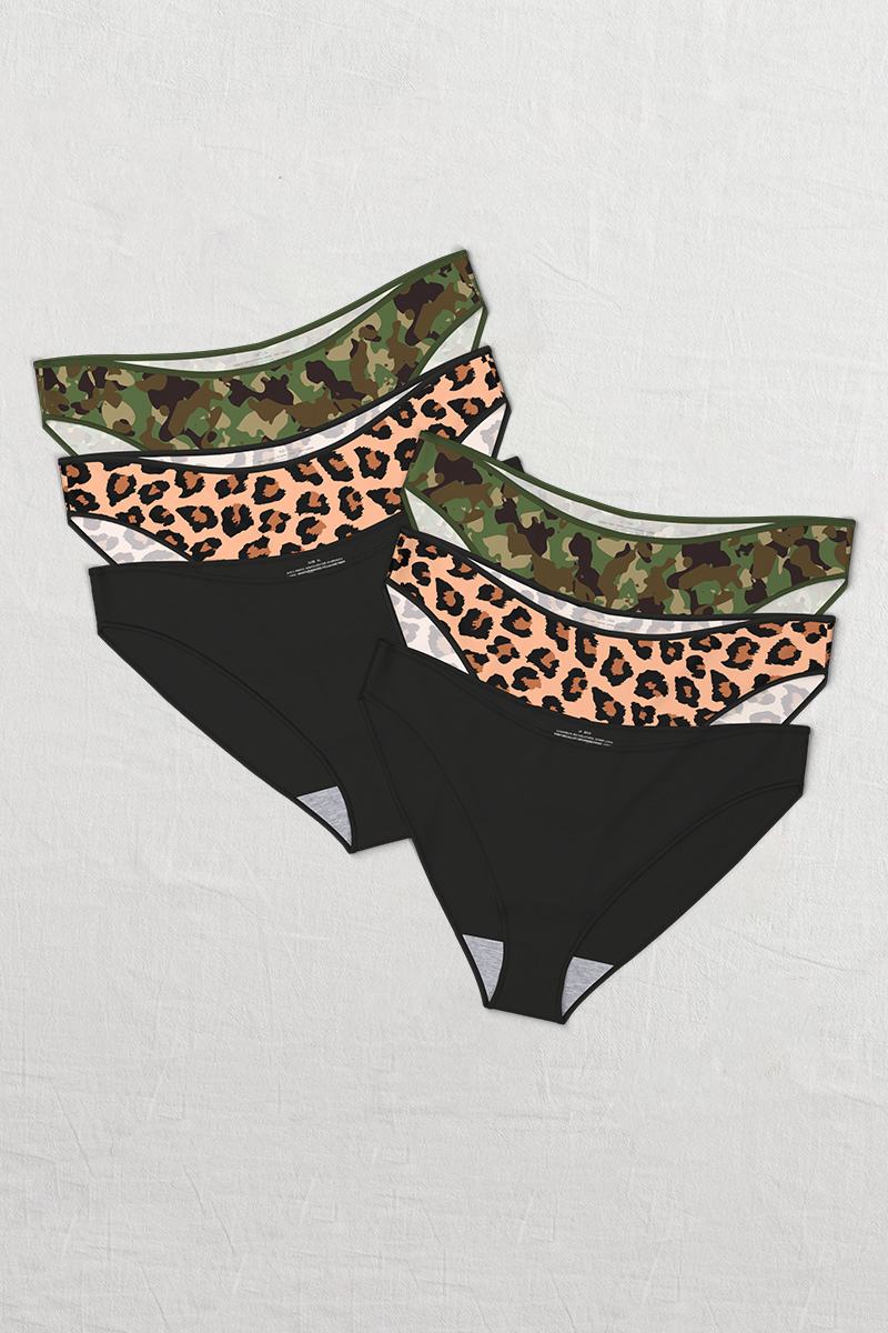 Plus Size Black No Show Panty