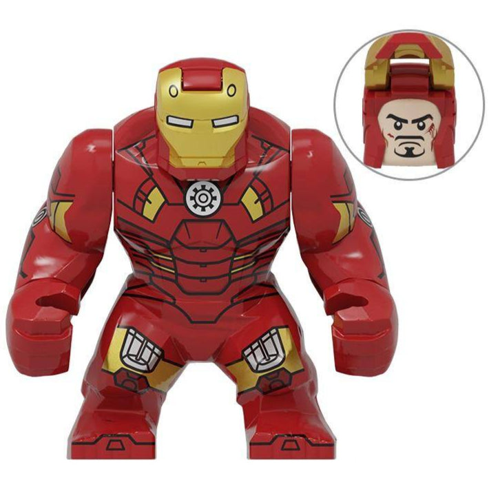 Iron Man Custom Marvel Superhero Large Minifigure Minifigure Bricks monstertoys