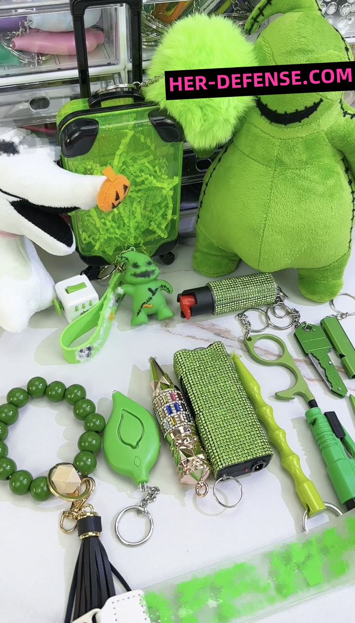 EVERYTHING Oogie and Zero Self Defense Keychain with LIMITED FREEBIE
