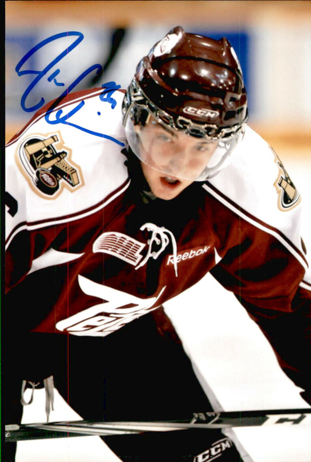 Alan Quine SIGNED autographed 4x6 Photo Poster painting PETERBOROUGH PETES / NEW YORK ISLANDERS