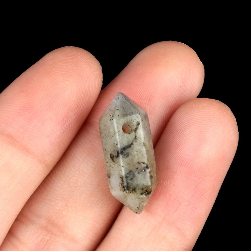 1 Piece Agate Tiger Eye Obsidian Solid Color Pendant