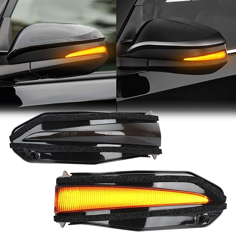 Sequential Side Mirror Turn Signal Lights for 2014-2024 Toyota 4Runner