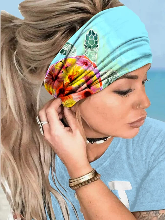 🔥Buy 3 Get 10% Off🔥Women's Hawaiian Turtle Headband