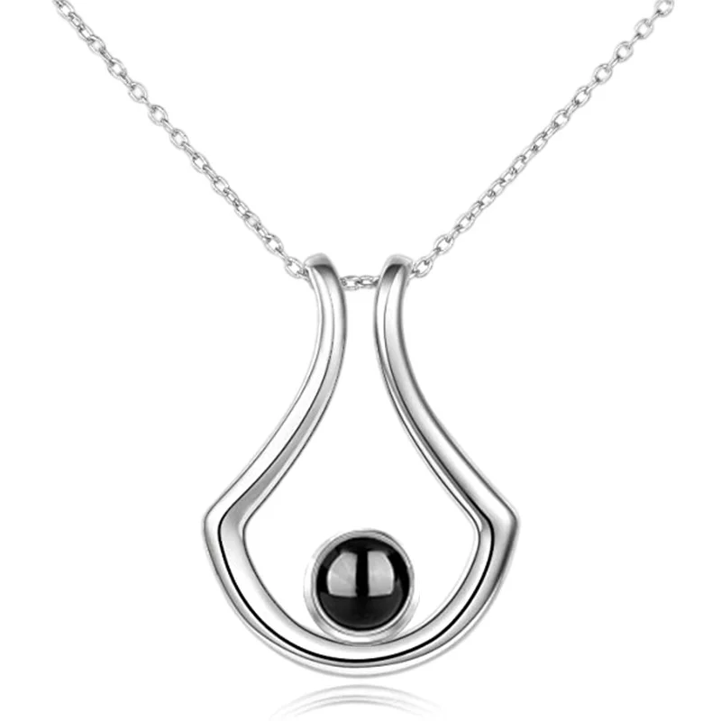 New Projector Picture Custom Personalized  Photo Necklace wetirmss