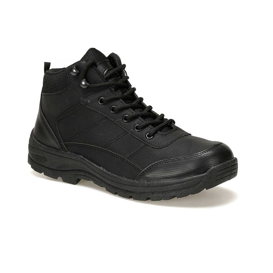 FLO EU-07 Black Men Boots Panama Club