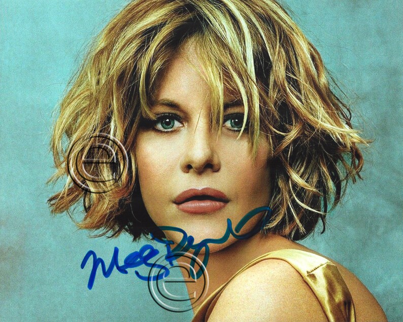 Meg Ryan Autographed Signed Photo Poster painting 8 x 10 print Photo Poster painting picture poster wall art autograph