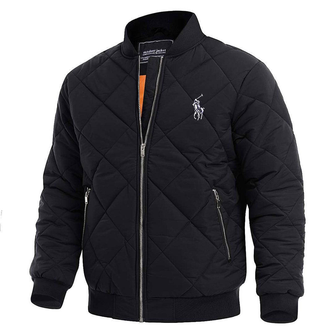 Kurtki męskie Zimowa wiatroszczelna kurtka Bomber Varsity